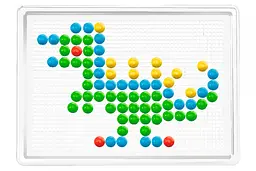 Дитяча розвиваюча мозаїка №5 3374TXK, 240 фішок в наборі - мініатюра 6