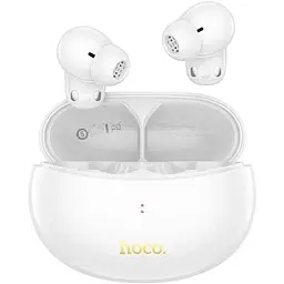 Бездротові навушники Hoco EQ17 Praise true wireless ANC noise cancelling BT headset, BT5.4, 40mAh, 400mAh, 7h, white