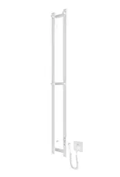 Рушникосушка електрична Slim, 1170х140х80мм, таймер-регулятор, сталь, білий матовий Hygge Family van0000872 - мініатюра 1