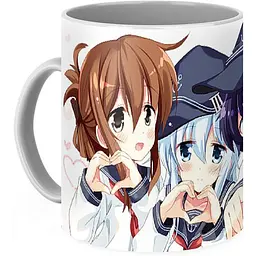 Кухоль GeekLand Флотська колекція Kantai Collection:KanColle Флотські Діви КС 02.02 330 мл білий - мініатюра 3