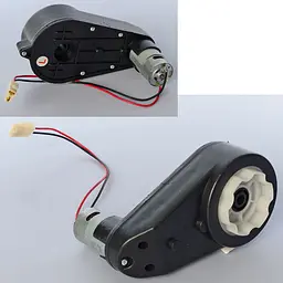 Редуктор в зборі з мотором для M 4419 отвір для осі 10мм. 12V RPM10000 19см (M 4419-GEAR BOX)