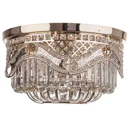 Люстра Brille торт стельова з підсвічуванням LED E14 40W G (BCL-633C/4) - мініатюра 6