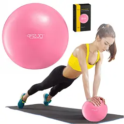М'яч для пілатесу, йоги, реабілітації 4FIZJO 22 см 4FJ0327 Pink (P-5907739314482) - мініатюра 3