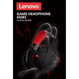 Ігрові навушники Lenovo HU85 накладні повнорозмірні з мікрофоном - мініатюра 6