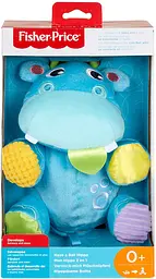 М'яка іграшка-підвіска Fisher-Price Бегемотик-куля (GFC35) - мініатюра 5