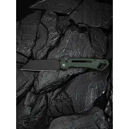 Ніж складаний тактичний Civivi Buster FG, (10.7 см) Nitro-V / Micarta темно-зелений - мініатюра 17