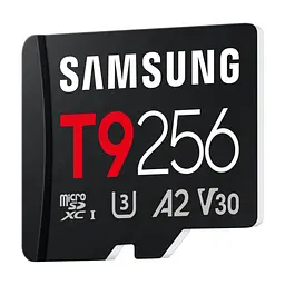 Карта пам'яті Samsung 256GB microSDXC class 10 UHS-I U3 V30 A2 T9 (MB-MH256T/WW) - мініатюра 3