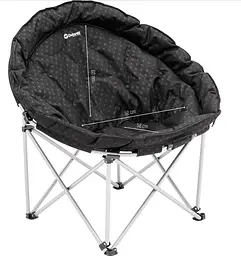 Стілець розкладний Outwell Casilda XL Black (470236) - мініатюра 4