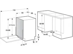 Посудомийна машина Gorenje GV693A65AD - мініатюра 8