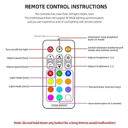 Контролер Coolmoon PWM ARGB controller (CM-PA1-W) White - мініатюра 7