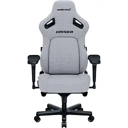 Геймерське крісло Anda Seat Kaiser 4 XL Linen Fabric Ash Gray (AD12YDDC-XLL-20-G-CF) [120750] - мініатюра 2