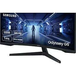 Монітор Samsung 34` Odyssey G5 LC34G55T (LC34G55TWWIXUA) [158409] - мініатюра 7