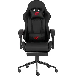 Геймерське крісло GT Racer чорне (X-2323 Black) - мініатюра 11