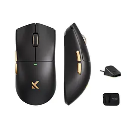 Бездротова ігрова миша MCHOSE K7 Ultra / Три режими підключення / PAW3950 / 42 000 DPI / Black