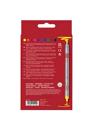Фломастери 10 кол. FABER CASTELL Fibre-Tip двосторонні (151110) - мініатюра 2