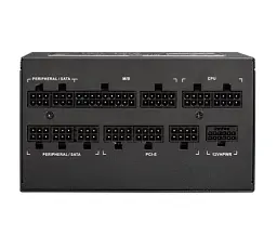 Блок живлення 1300 Вт, Chieftec Polaris Pro, Black, модульний, 80+ Platinum, Active PFC, 135 мм FDP, 4xMolex / 12xSATA / 1x16-pin / 6x6+2-pin / 1x20+4-pin / 2x4+4-pin, захист AFC/OCP/OPP/OTP/OVP/SCP/SIP/UVP, ATX 12V 3.0 (PPX-1300FC-A3) - мініатюра 2