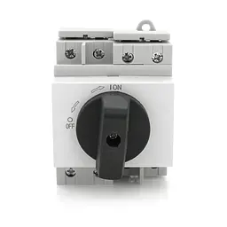 Поворотний вимикач зовнішнього монтажу HGN4-NL1-25, DC1000V, 25A, 4P, IP66, Grey - мініатюра 2