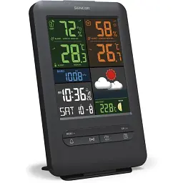 Метеостанція Sencor чорна (SWS7300) - мініатюра 4