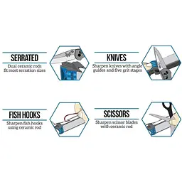 Точильний камінь Guided Field Sharpener Benchmade, 20 градусів, 5 областей для заточування - мініатюра 3