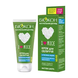 Крем для обличчя Біокон Натуральний догляд I Love Rice 60 мл (4823110300541)