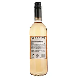 Вино Sole Dorato Pinot Grigio Rose DOC рожеве сухе 0.75 л - мініатюра 2
