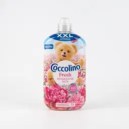 Концентрований пом'якшувач для білизни Відчуття шовку Coccolino Fresh Sensazione Seta 76 циклів, 1.750 л