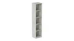 Пенал Анжело Ferrum-decor на 5 полиць 1900x400x380 ДСП Бетон 16 мм (FRD-104904)