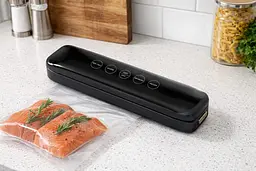Кухонний вакуумний пакувальник Vacuum sealer Model 10 / Вакууматор для продуктів / Кухонний вакууматор 33х8, 5х6 см від мережі