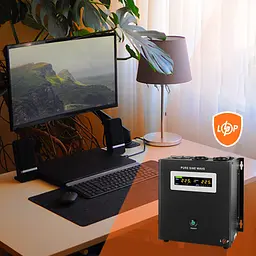 ДБЖ LogicPower LPY-W-PSW-2000VA+, 10А/20А (4146) 24V - мініатюра 6