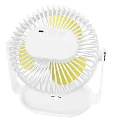 Вентилятор портативний Hoco F14 multifunctional powerful desktop fan - мініатюра 5