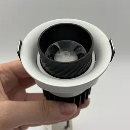 Вбудований світильник Skarlat RSL74331 10W WH+BK 3000K - мініатюра 3