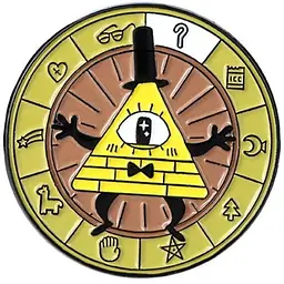Значок Гравіті Фолз Gravity Falls CH GF 03