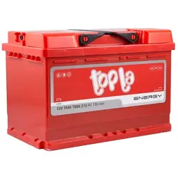 Акумулятор автомобільний Topla 75 Ah/12V Energy Euro 750A (108 075) - мініатюра 2