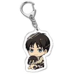 Брелок акриловий Атака титанів Ерен Єгер Attack on Titan Eren Yeager 5 см