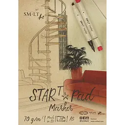 Склейка для маркерів SM-LT Art Star T 70 г/м² А5 20 аркушів