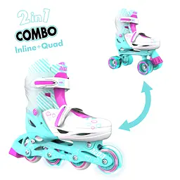 Роликові ковзани Neon Combo розмір 30-33 бірюзові (NT09T4) - мініатюра 2