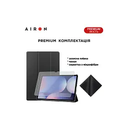 Чохол до планшета AirOn Premium Samsung Galaxy tab S10 Plus 12.4 2024 + film Black (4822356758483) - мініатюра 2
