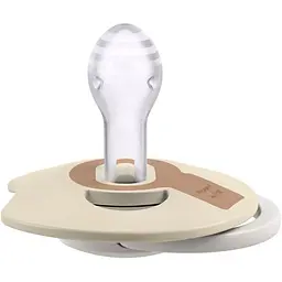Пустушка силіконова динамічна LOVI Prime Glow/Blush Glow 6-18 міс 2 шт. Ivory (34/437) - мініатюра 3
