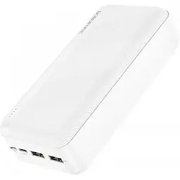 Зовнішній акумулятор Borofone BJ27B (30000 mAh) білий 6974443388046 - мініатюра 2