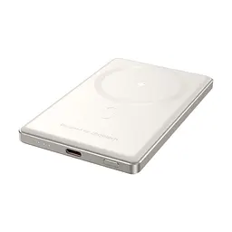 Повербанк 5000mAh Choetech B738 White QC3.0 PD3.0 бездротова магнітна зарядка (43-00160) - мініатюра 2