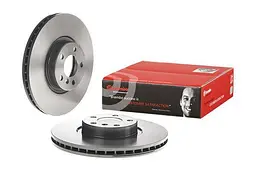 Диск тормозной передний вентилируемый Bmw X5, X6 06-19г Brembo ( 09.9922.11 )