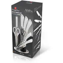 Набір ножів Berlinger Haus Aspen Collection, сірий (BH 2800) - мініатюра 3