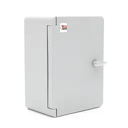 Бокс міцний з ABS пластику з монтажною панеллю 280х210х130, IP65