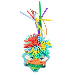 Іграшка для котів Croci Pompon помпон асорті кольорів 15 см