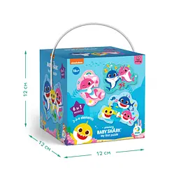 Пазл DoDo 2-3-4 елементи Baby Shark (200587) - мініатюра 5