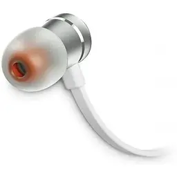 Гарнітура дротова JBL T290 (Tune 290) з мікрофоном срібляста (JBLT290SIL) JBLT290SIL - мініатюра 2