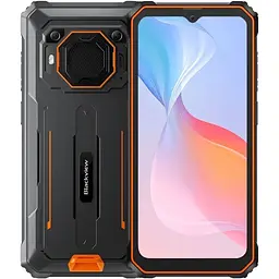 Смартфон Blackview BV6200 Pro 656" HD+ /6GB/128GB/ P35/13000mAh/13+8Мп /IP69K/ Orange