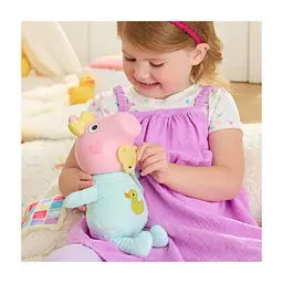 Інтерактивна іграшка Peppa Pig Крихітка Еві хрюшки-обіймашки (G1637) - мініатюра 5