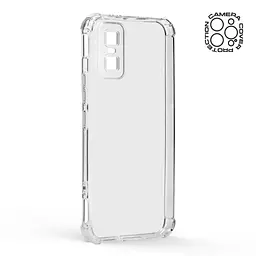 Прозрачный чехол для Infinix GT 30 Pro 5G (X6873) с защитой камеры и усиленными бортами, тонкий, силиконовый, бесцветный, ударопрочный, противоударный бампер с закрытой камерой, ArmorStandart (ARM86529) - мініатюра 2