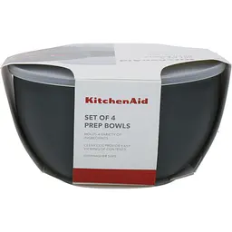 Набір мисок з кришками KitchenAid Coreline сірий 4 шт. (KQG176OSCGG) - мініатюра 5